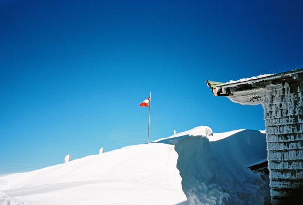 Farbfilm im Winter