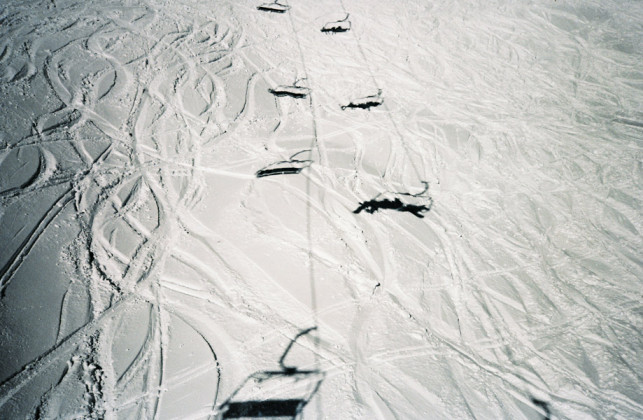 Farbfilm im Winter