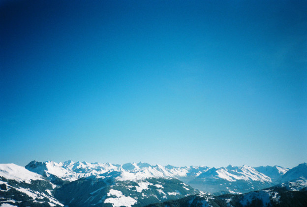 Farbfilm im Winter